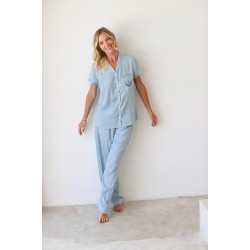 Bridesmaid Gift Bridesmaid Pajama Set | Pajama Pants | Bridesmaid PJs | Silk Pajamas | Bridesmaid Pajama Set | Bridesmaid Gifts